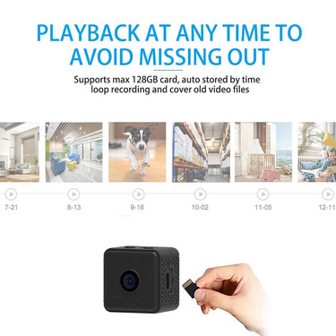 Mini Wireless WiFi IP Camera with Long Battery Life - InspiredGrabs.com